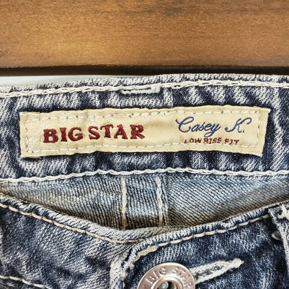 Big Star Womens Casey K Low Rise Denim Jeans - Picture 2 of 8